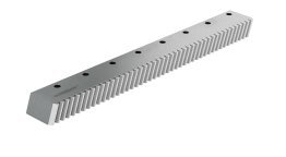 Crémaillères standard à denture hélicoïdale